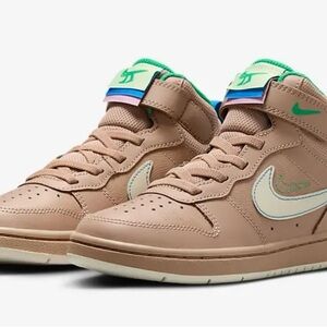 NEW in box, Nike Court Borough Mid Size 2Y